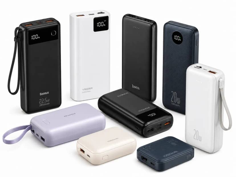Power Bank та акумулятори