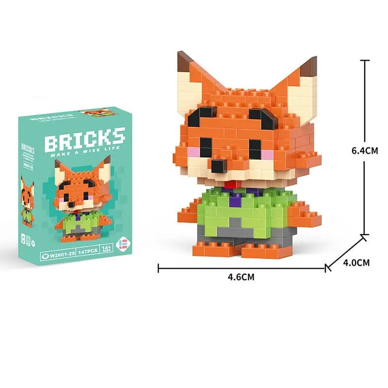 Контруктор блоки BRICKS лис Уайд C1027 2