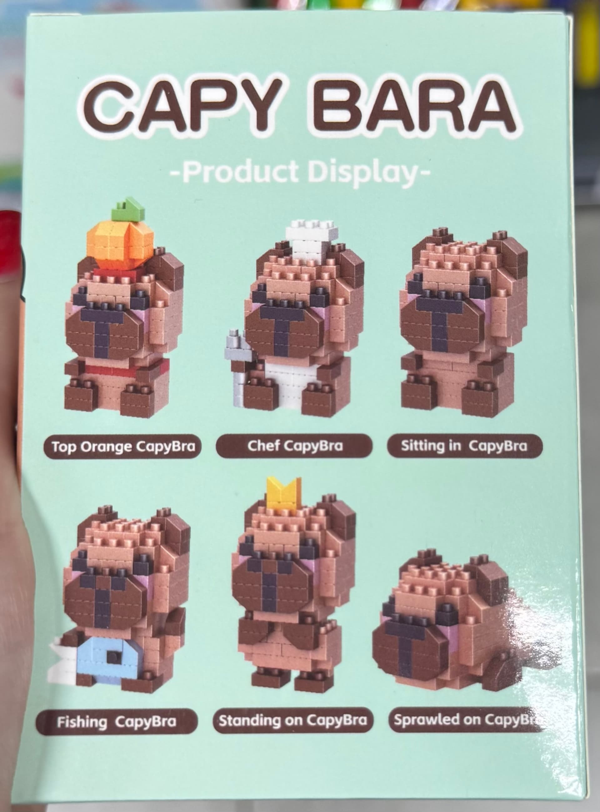 Конструктор капібара кухар 3