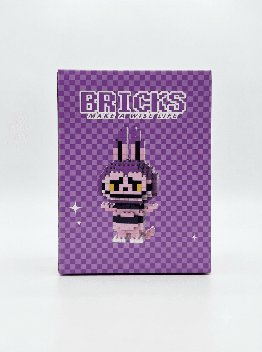 зайчик фіолетовий Конструктор BRICKS