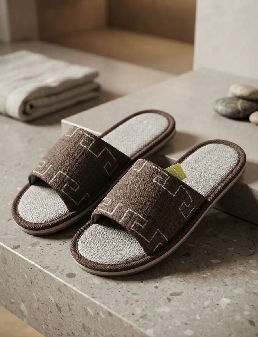 Жіночі капці чоричневі розмір one size 2