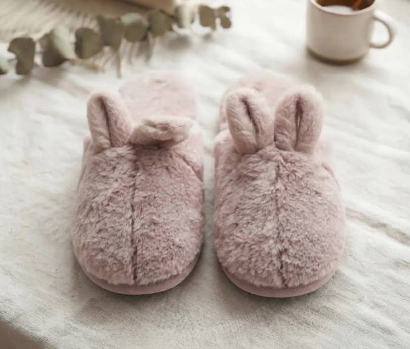 Капці жіночі з вушками рожеві розмір one size 2