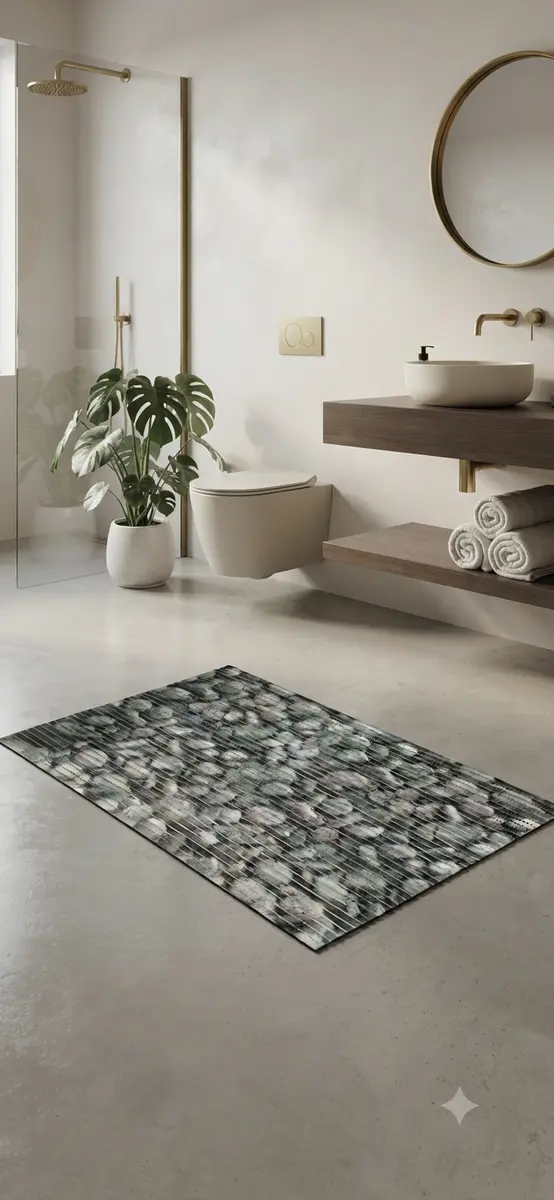 Anti-Slip Mat 40x65cm with Stone Pattern 2