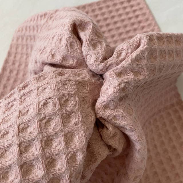 Towel 35x70 Waffle Pink 5635 2