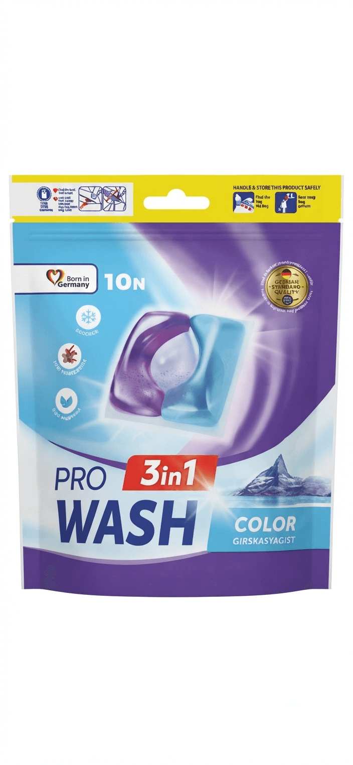 Капсули для прання PRO WASH альпійська свіжість