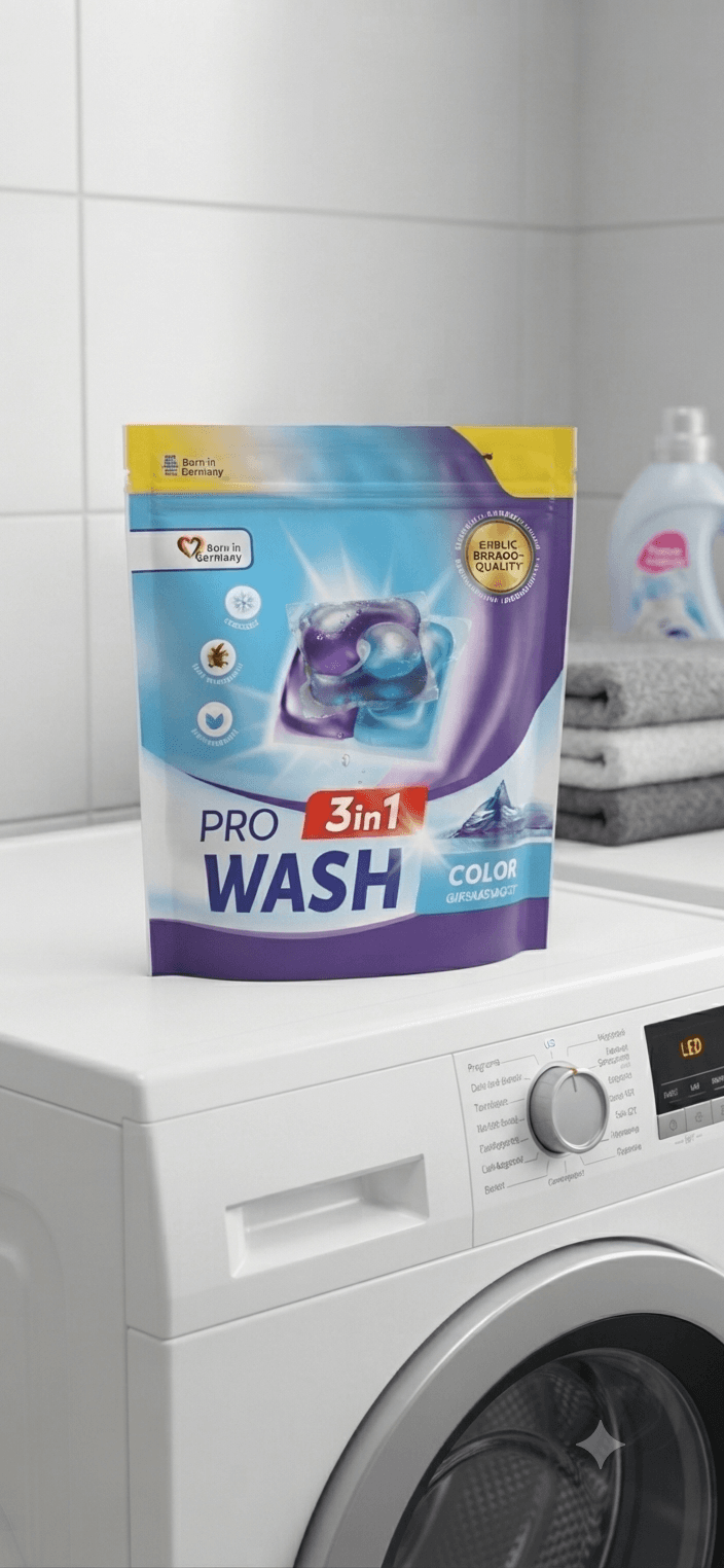 Капсули для прання PRO WASH альпійська свіжість 4