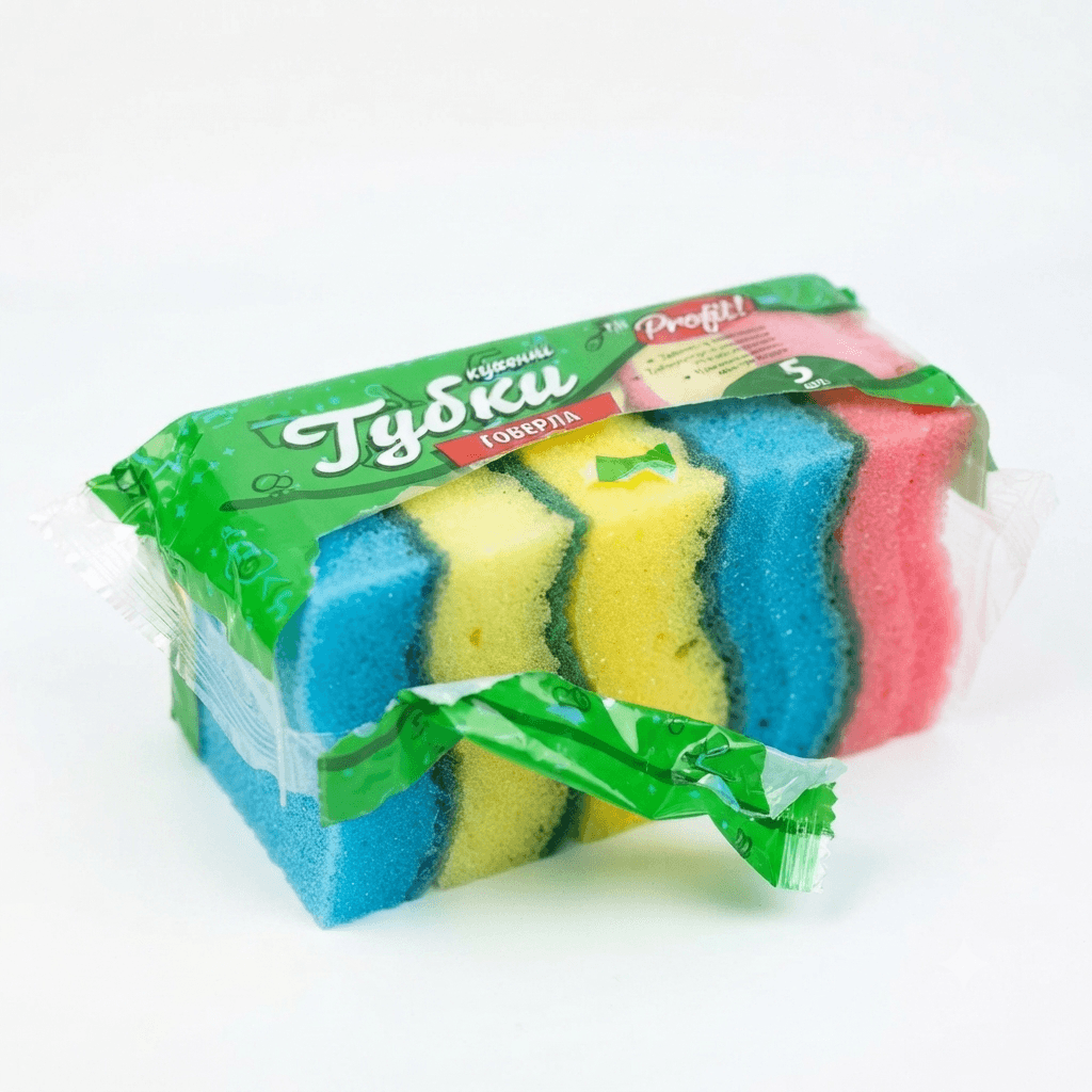 Губка кухонна Говерла 5шт 3