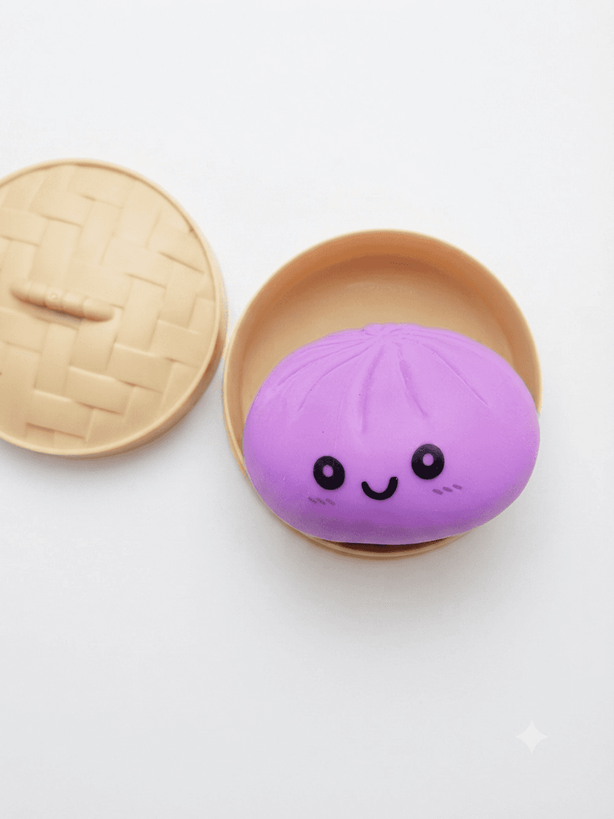 129грн Пельмень Dumpling Бао(пастель)сквіш-антистрес силік гель фіолетовий 5