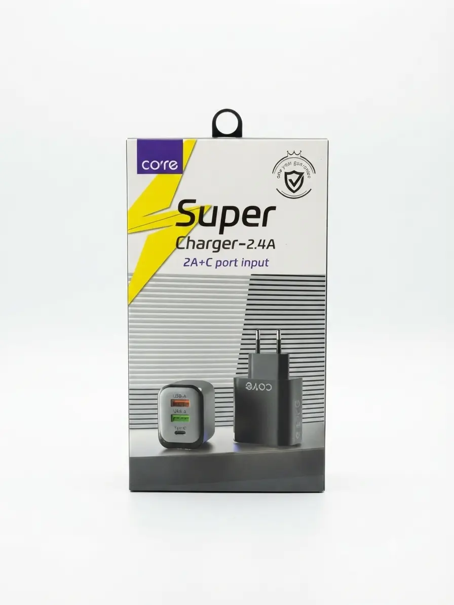 Зарядное устройство СЗП CD-27 2USB+Type-C 2,4A 3