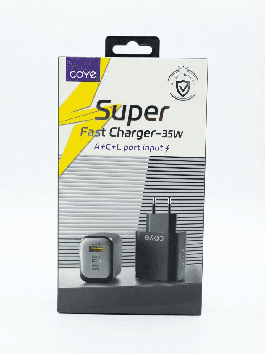 СЗП CD-27 USB+Type-C+Lightning 35v 3