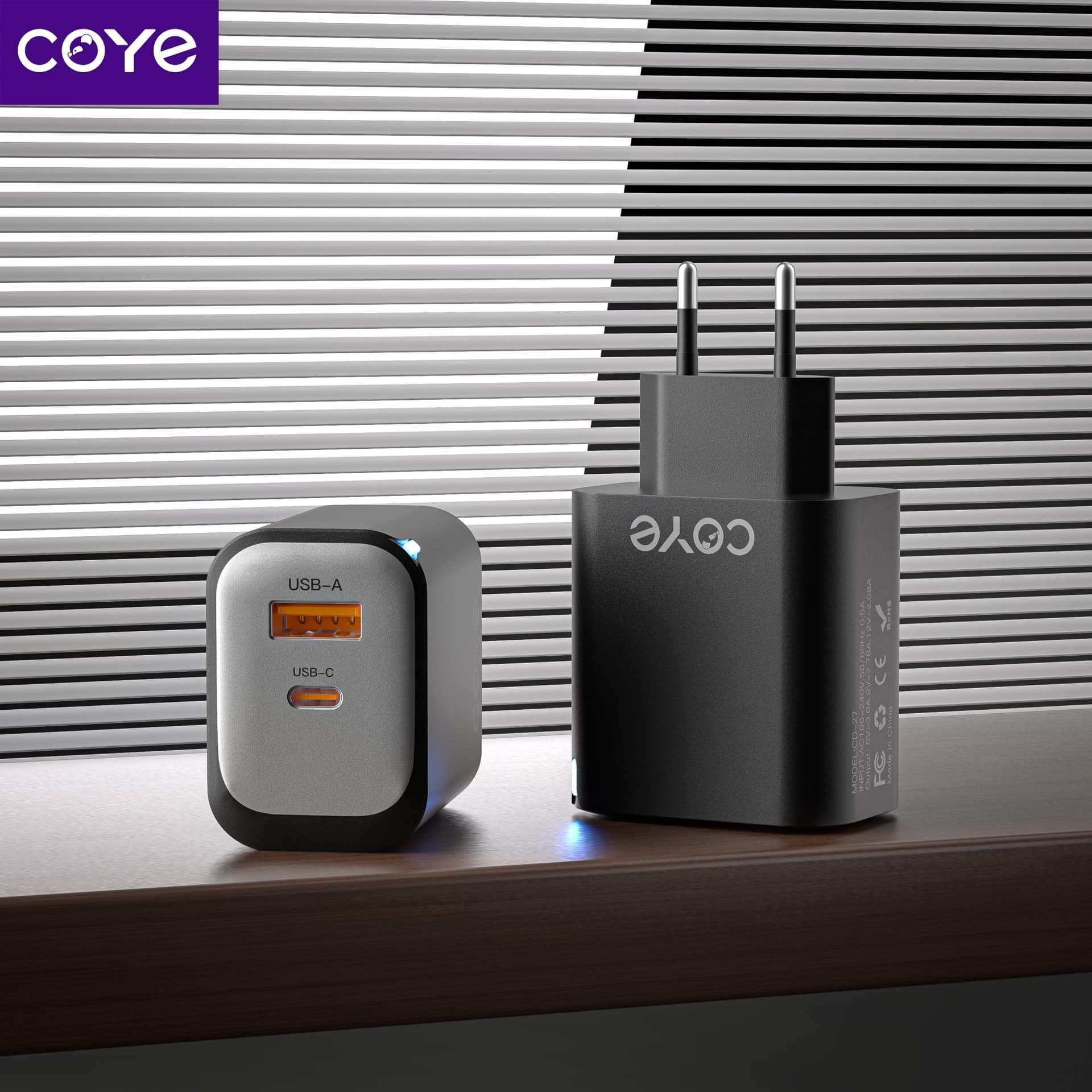 СЗП CD-27 USD+Type-C 20W 2