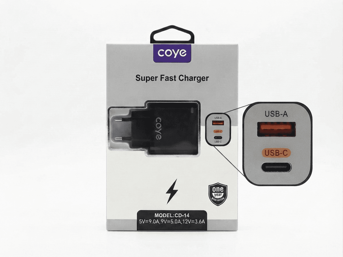 СЗП CD-27 USD+Type-C 20W 4