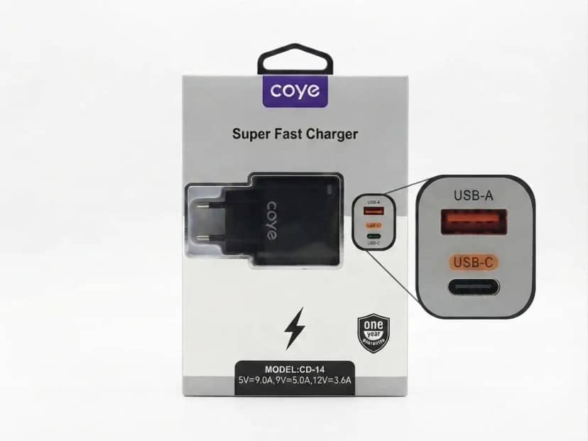 СЗП CD-27 USD+Type-C 20W 4