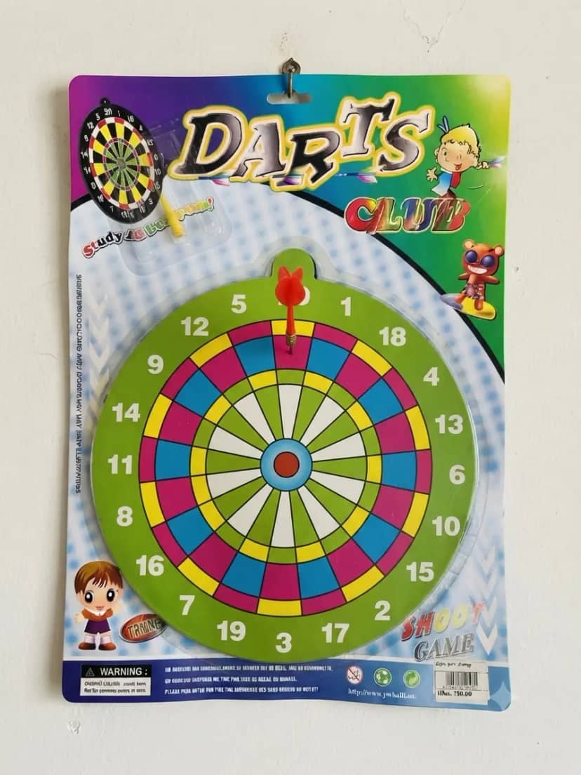 Magnetic Dartboard Blister Pack 4