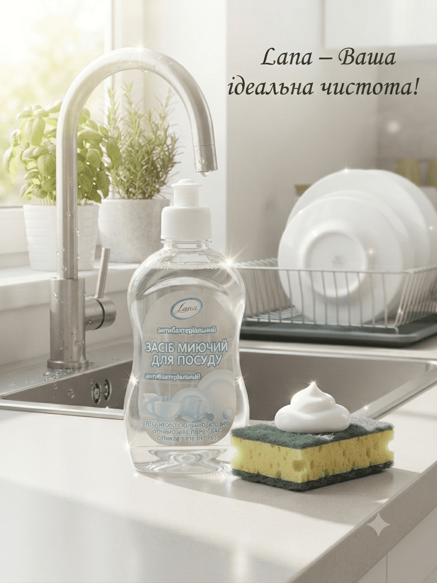Сана для миття посуду 0.5л 5