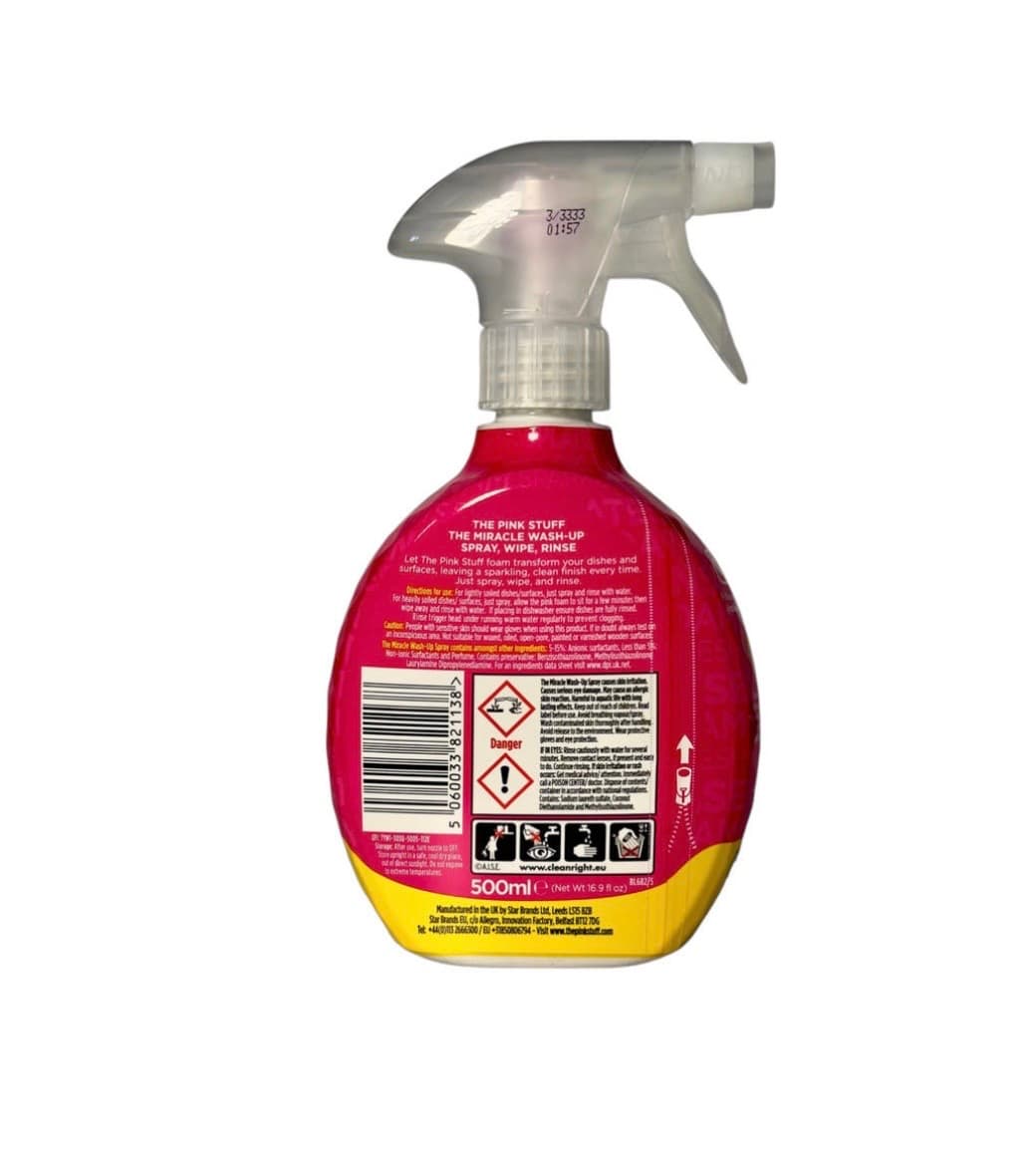 Спрей антижир 500ml Pink Stuff 2