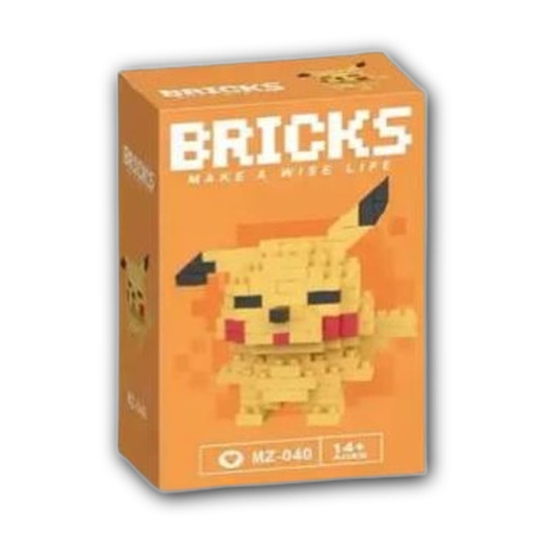 Контруктор блоки BRICKS пікачу