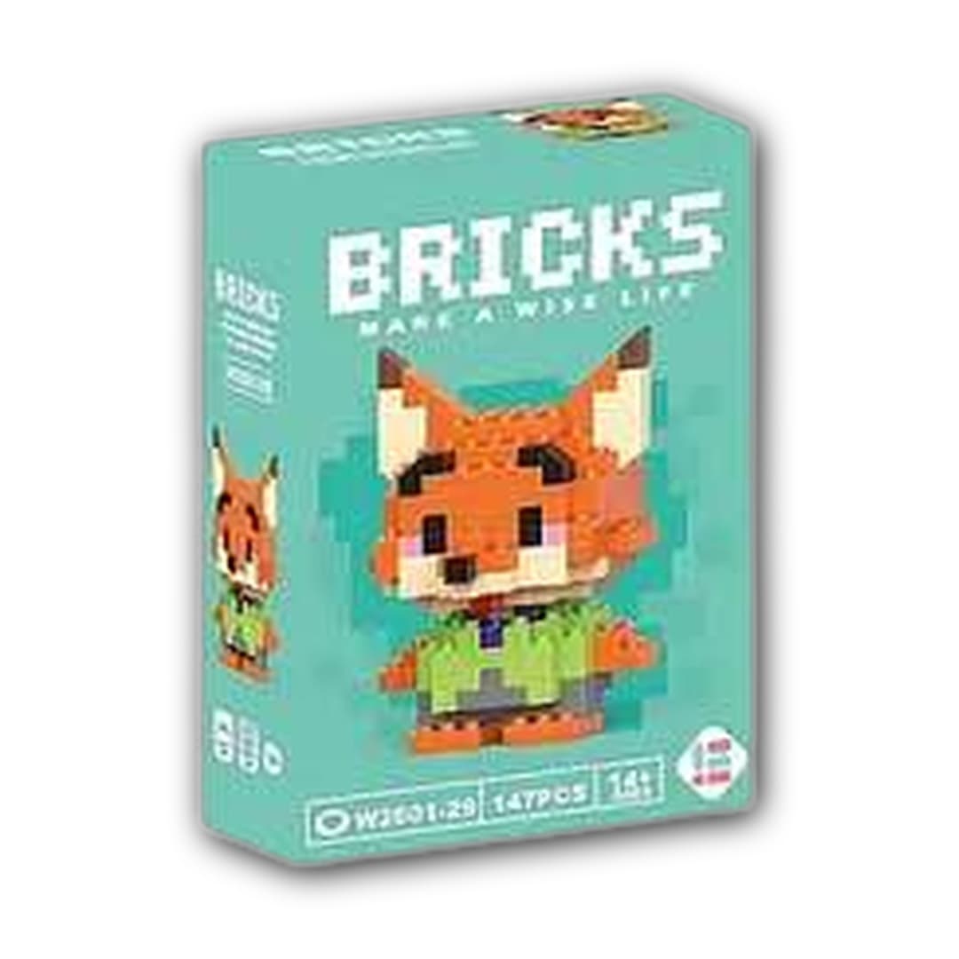 Конструктор блоки BRICKS Лис Уайд, дитячий набір
