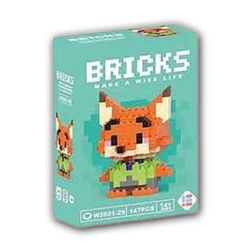 BRICKS Block Set Fox Wyde 3