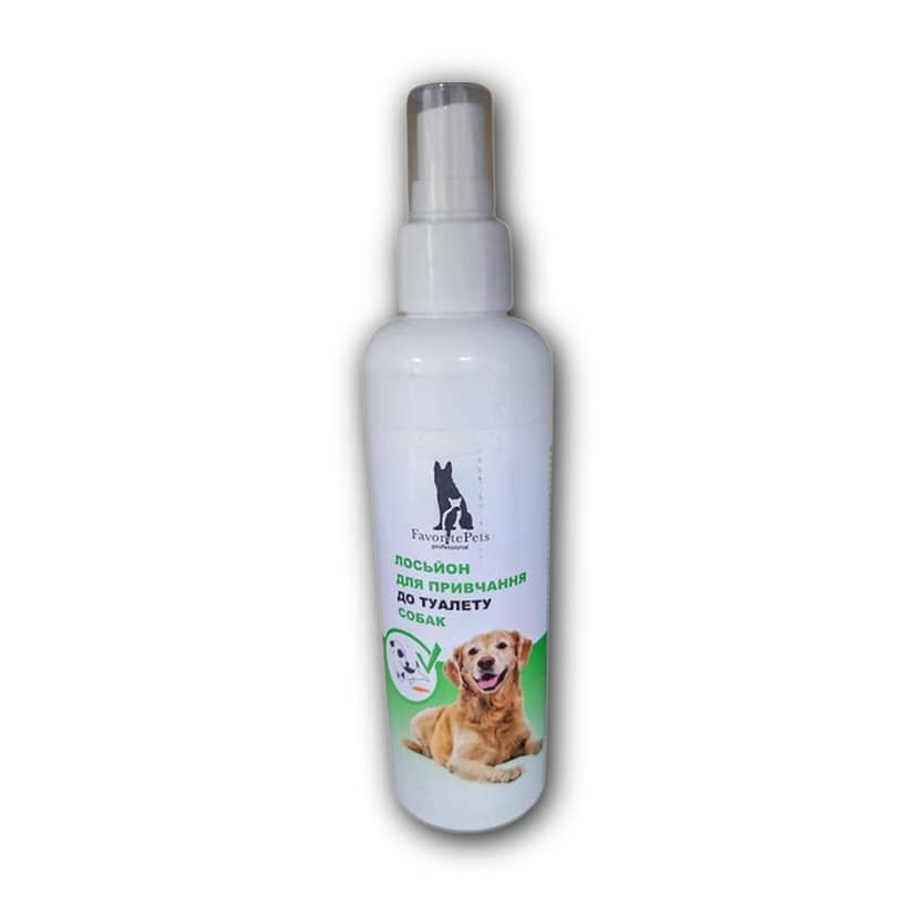 Лосьйон для привчання до туалета собак