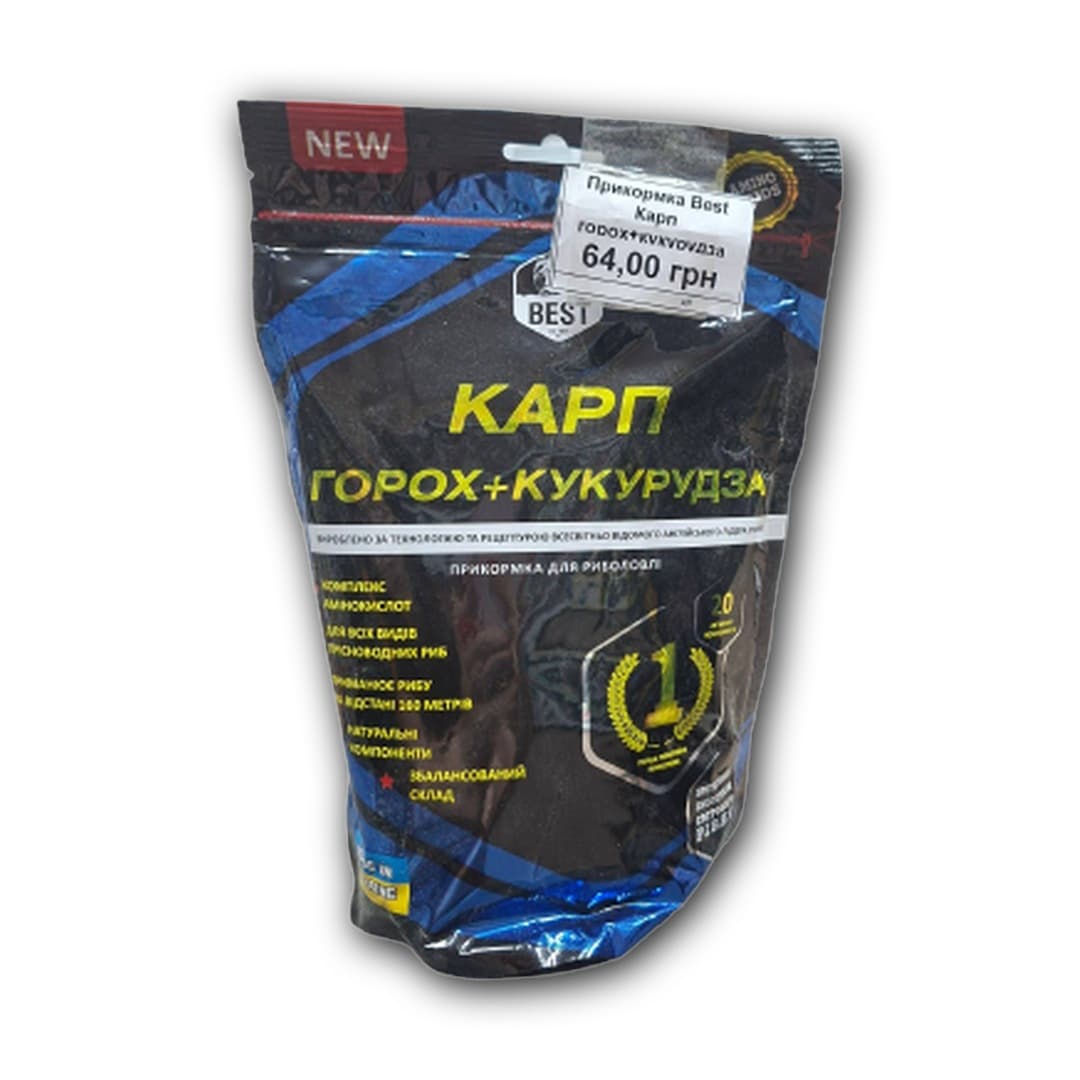 Прикормка горох+кукурудза