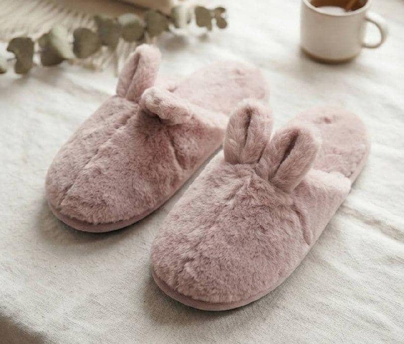 Капці жіночі з вушками рожеві розмір one size 4