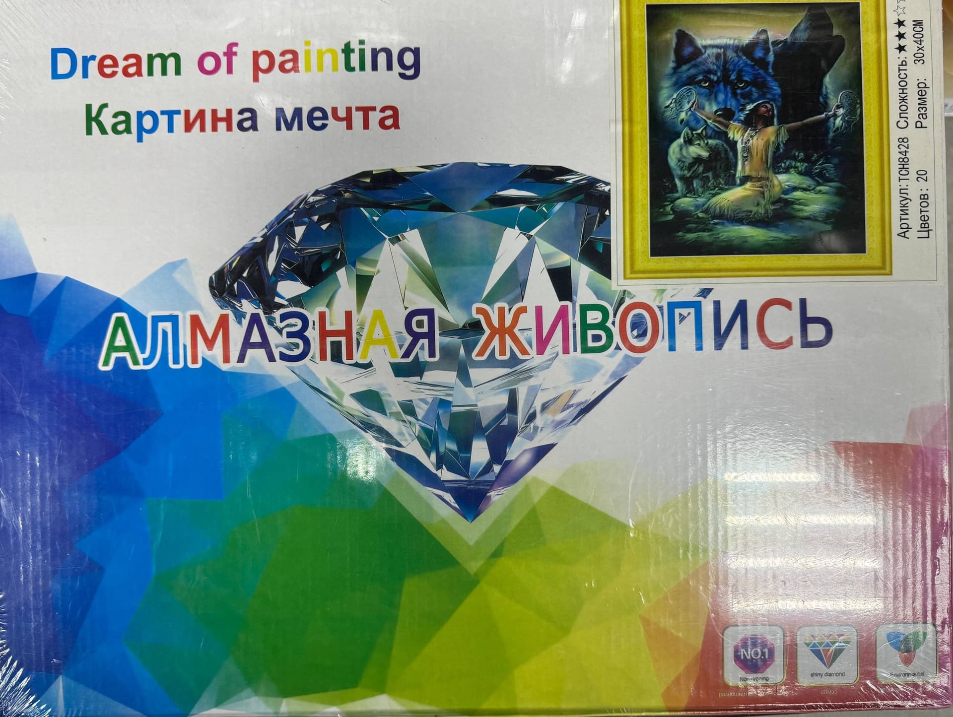 Картина діамант номери