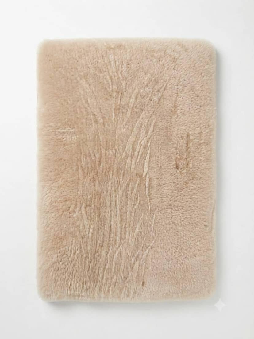 Double Solid Color Blanket Beige 4