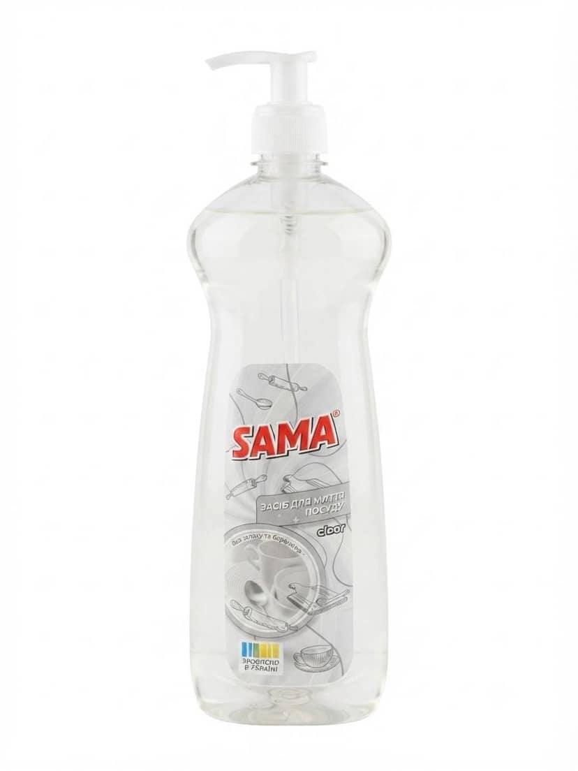 Засіб для миття посуду «Clear” ТМ «SAMA” 1000г