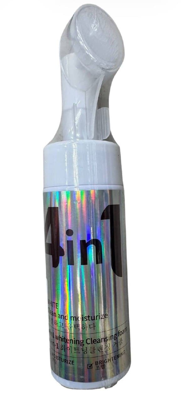 Пінка для вмивання+щітка Collagen 4в1 Алоє Равлик 150мл