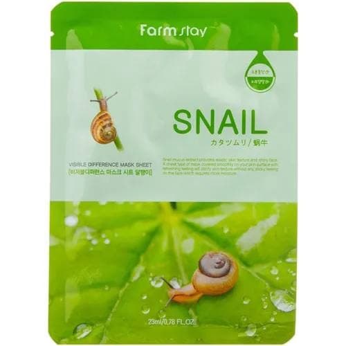 Маска для обличчя Sna Farm 23ml з екстрактом равлика
