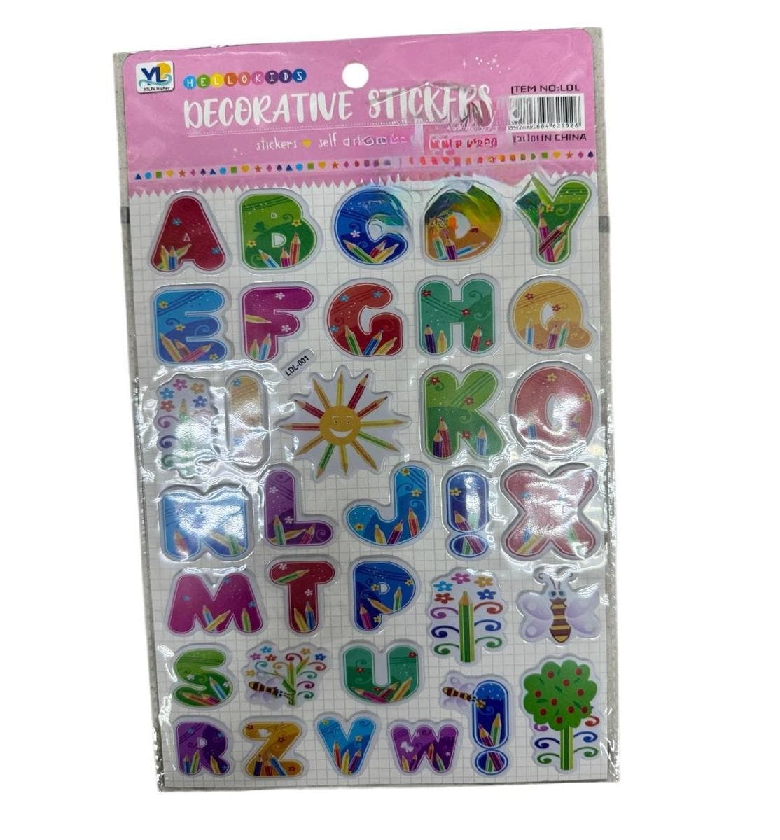 Наліпки LDC SA-0259 літери