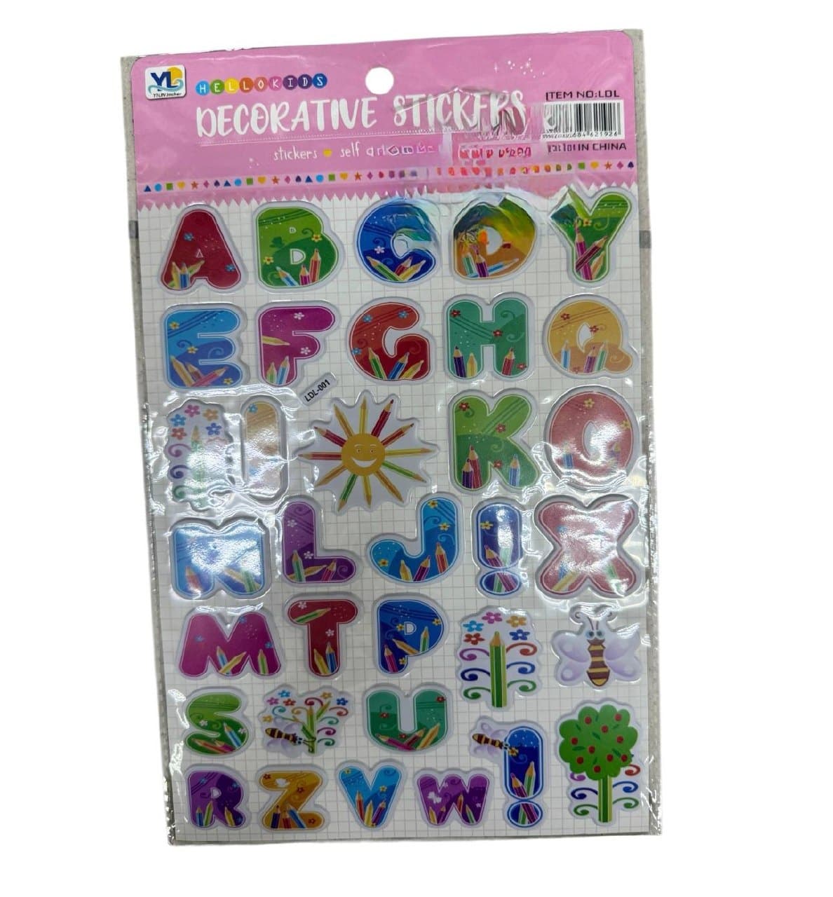 Наліпки LDC SA-0259 літери