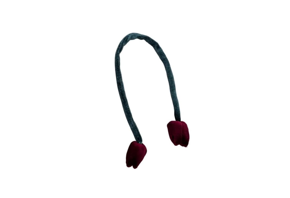 Decorative velvet tulip 436-3