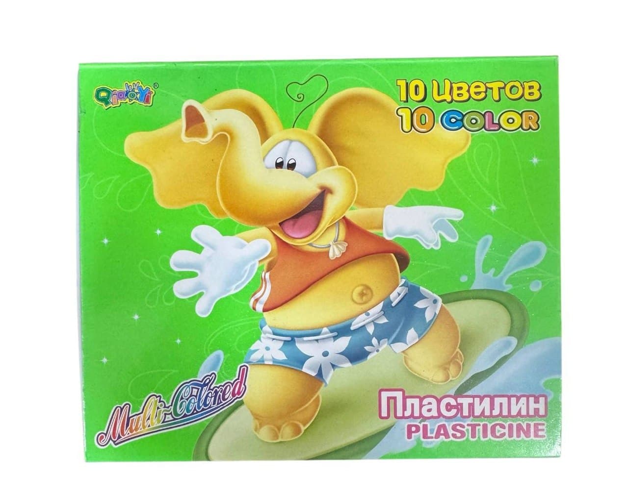 Пластилин слон 10ка