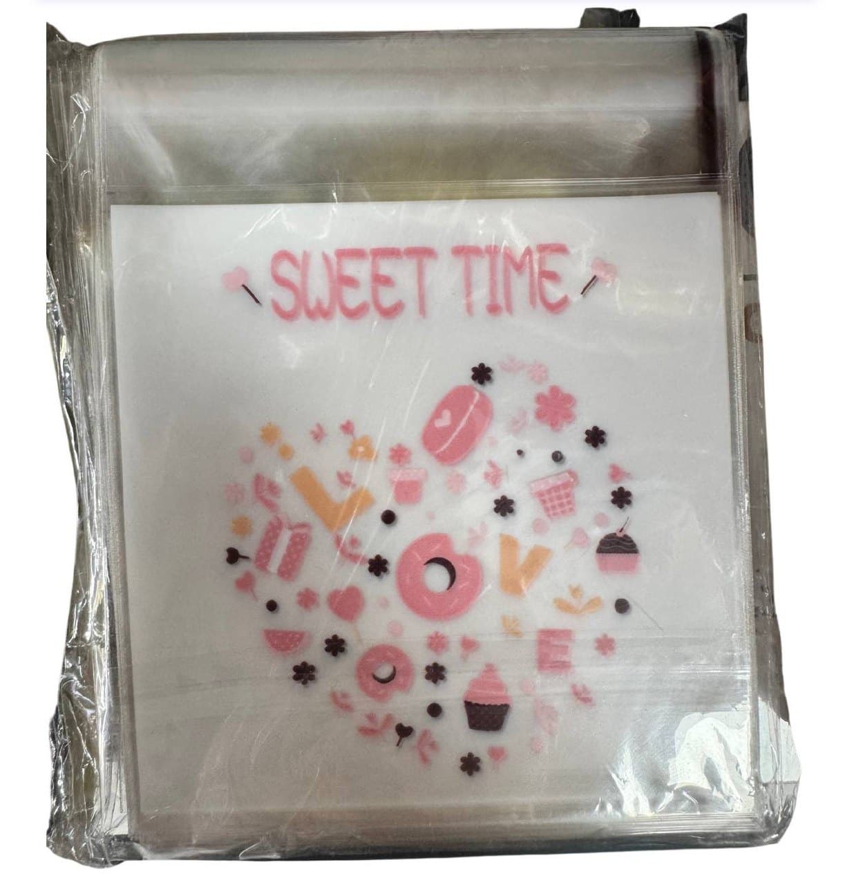 Набір пакетів фас бопп Sweet Time 100шт
