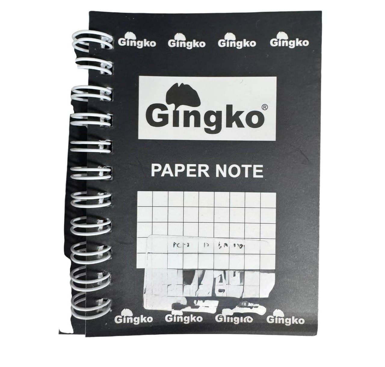 Блокнот кл Gingko спіраль 48арк 8х10,5см -42-5