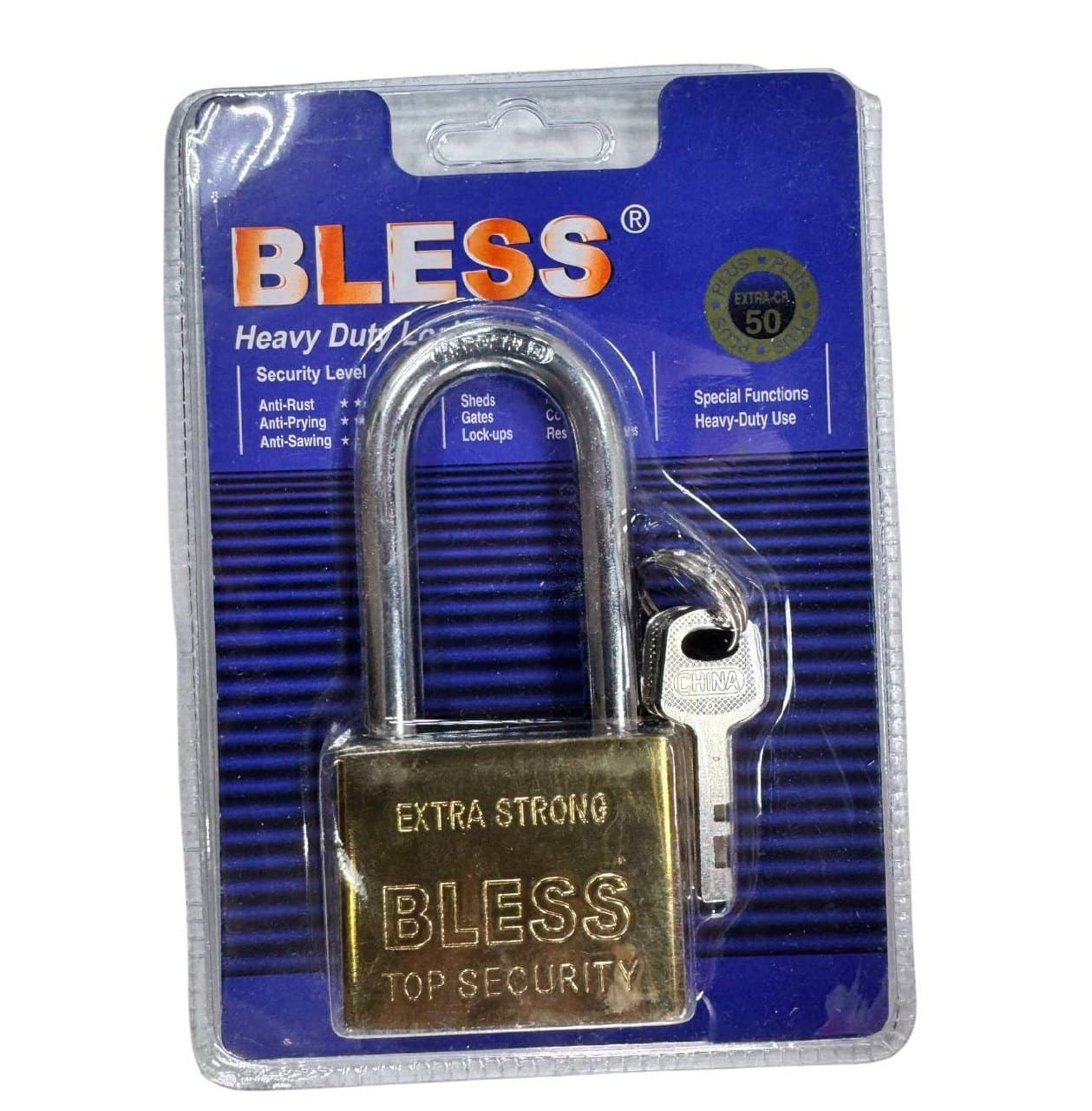 Замок навісний BLESS 50г м-подовж