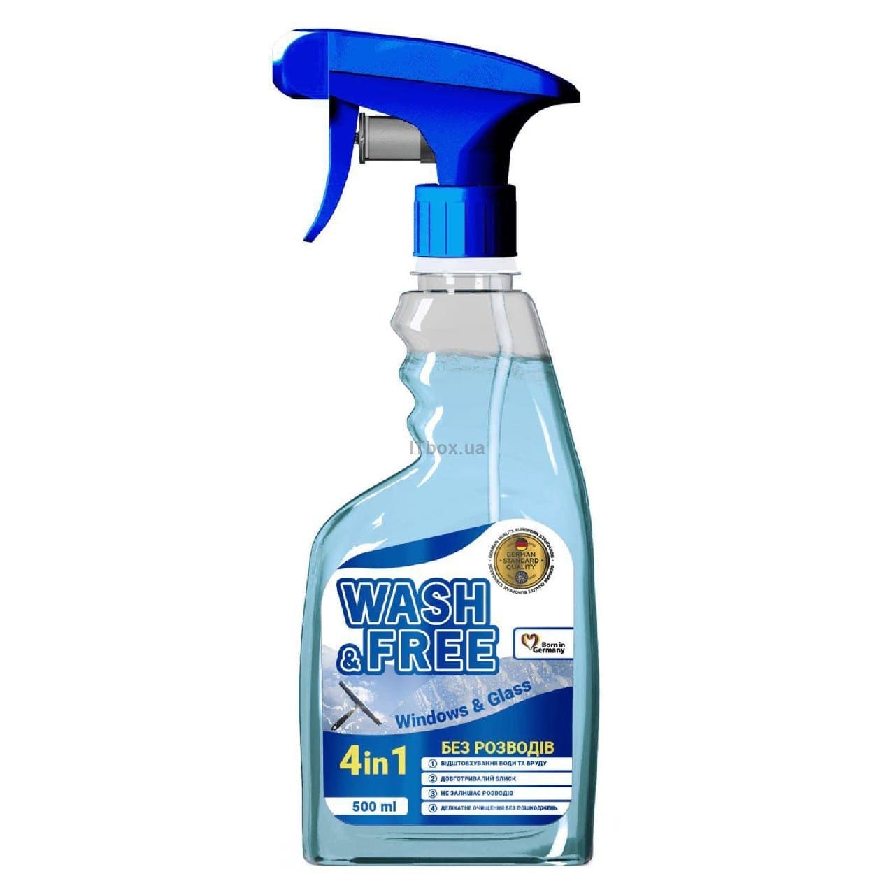 Засіб для миття скла Wash Free 500г