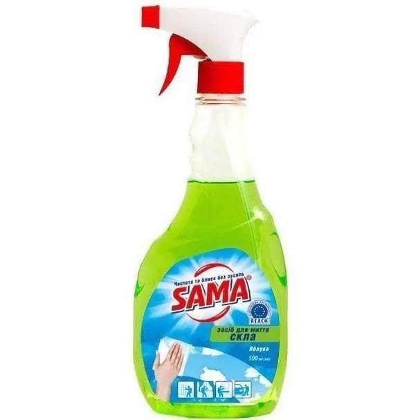 Glass Cleaner Apple Scent with Spray