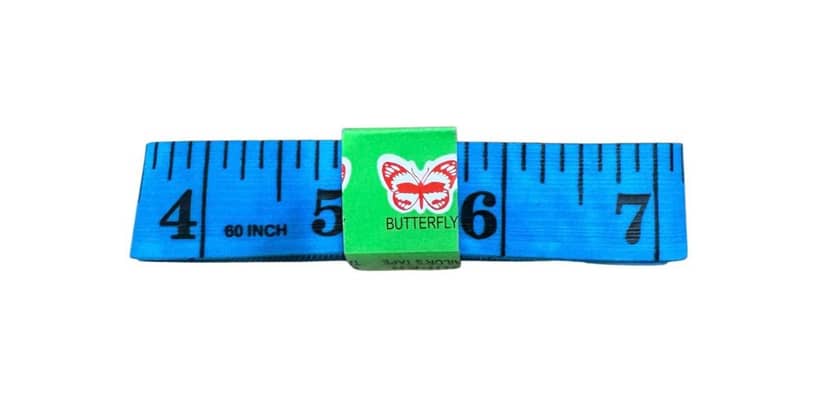 Tape Measure Blue