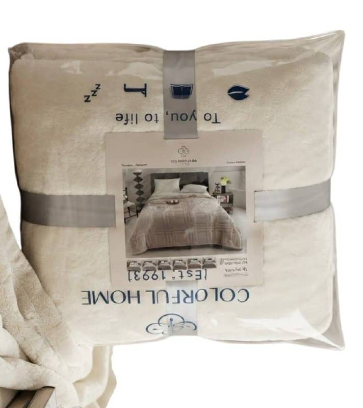 Euro Sherpa Blanket Diamonds