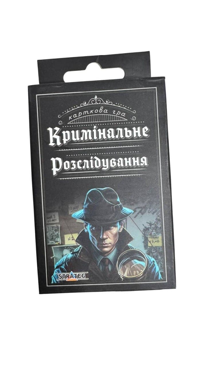 Карткова гра Strateg Кримінальне розслід 30418