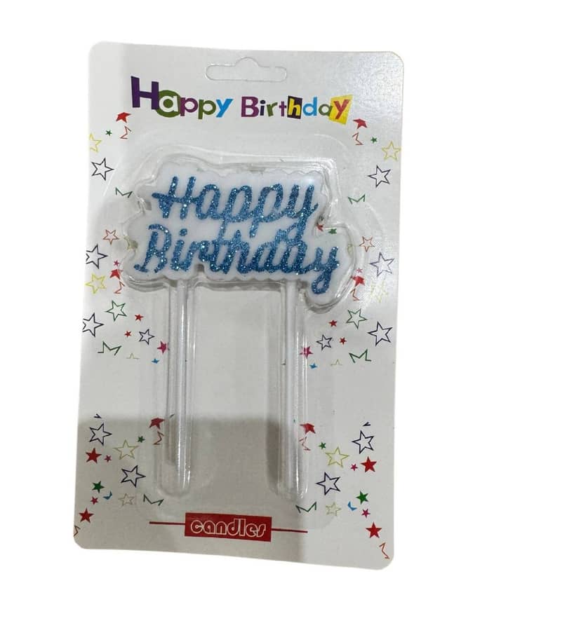 Свічка торт Happy birthday