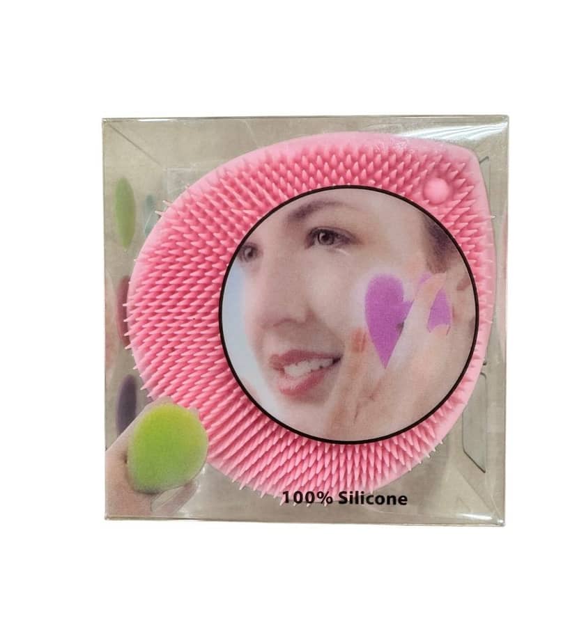 Silicone Face Brush 5159, Pink, 394-3