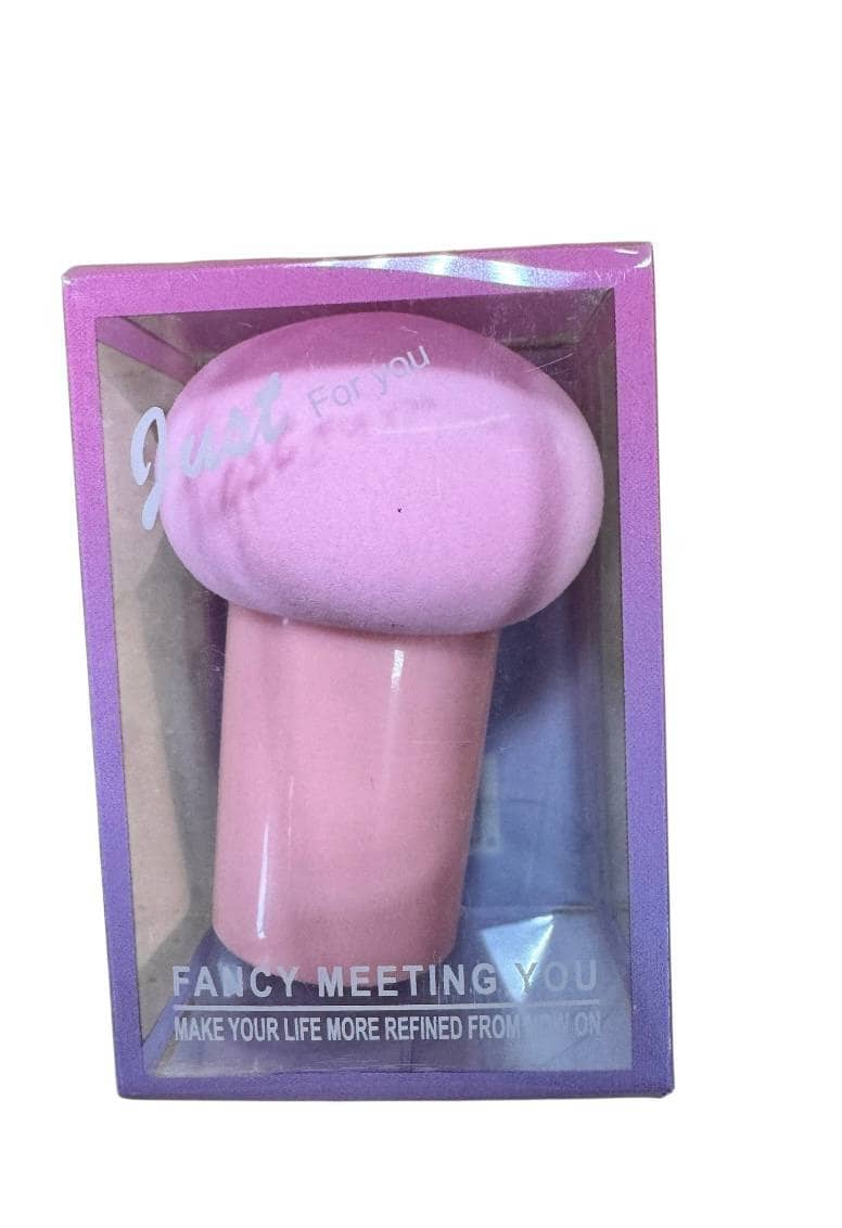 Pink sponge with plastic handle in plastic box 10382 'Fancy Meeting You', designed for household