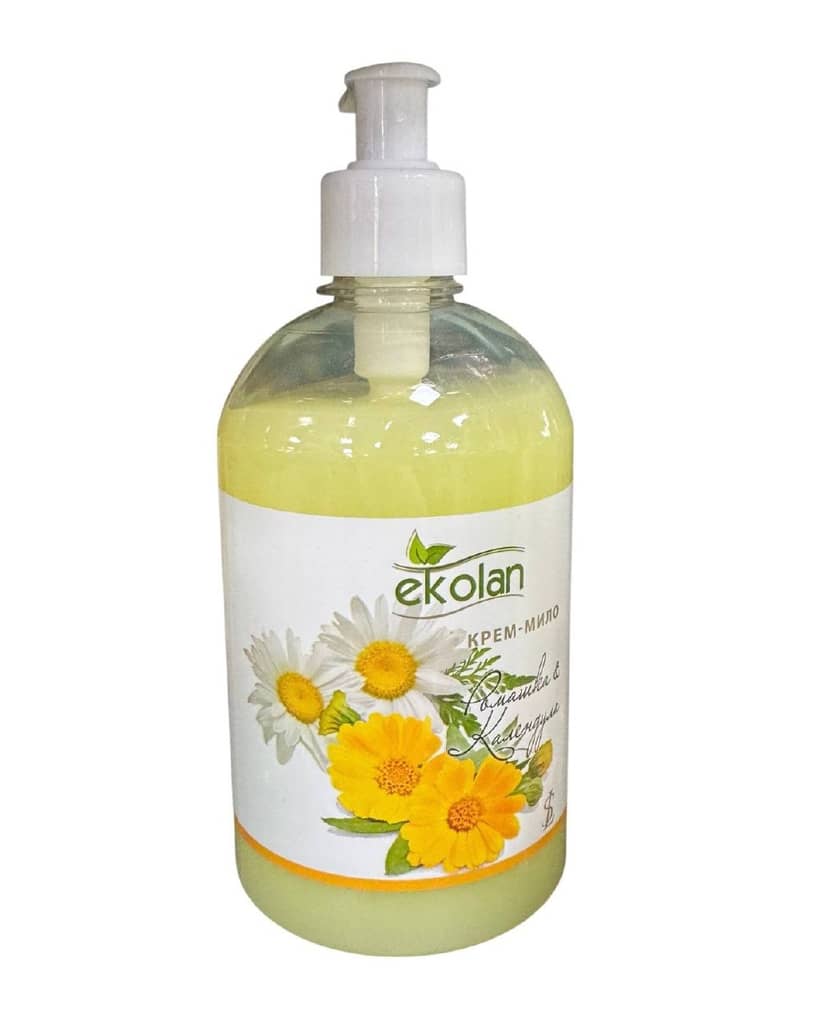 Крем-мило Ромашка-Календула ТМ Ekolan 500г