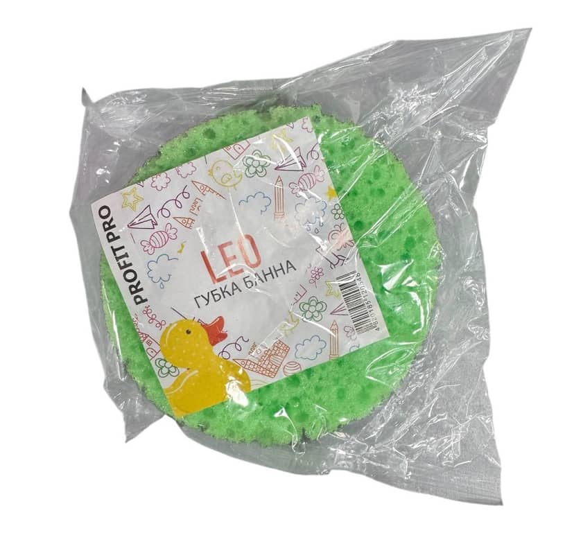 Губка банна «LEO” TM “Profit”