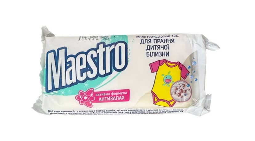 Мило господарське Maestro 125г для прання дитячої