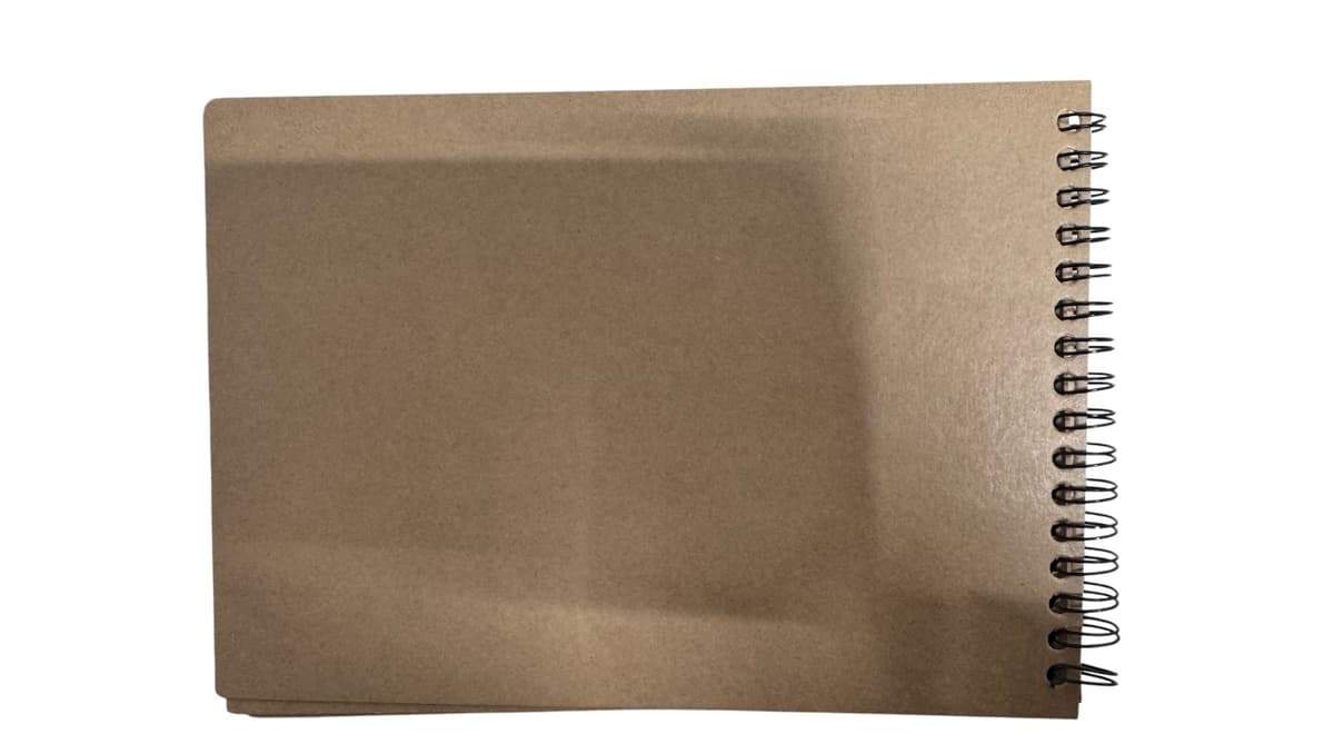 A5 Spiral Sketchbook, 30 Kraft Sheets, 90 gsm 2